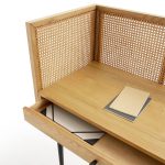 میز تحریر پشت حصیری تینا