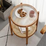 میز عسلی گرد حصیری پاریسا - Image 4