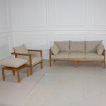 مبلمان با پاف چوبی نوما - Image 4