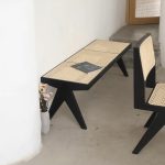 نیمکت حصیری پیرژنره